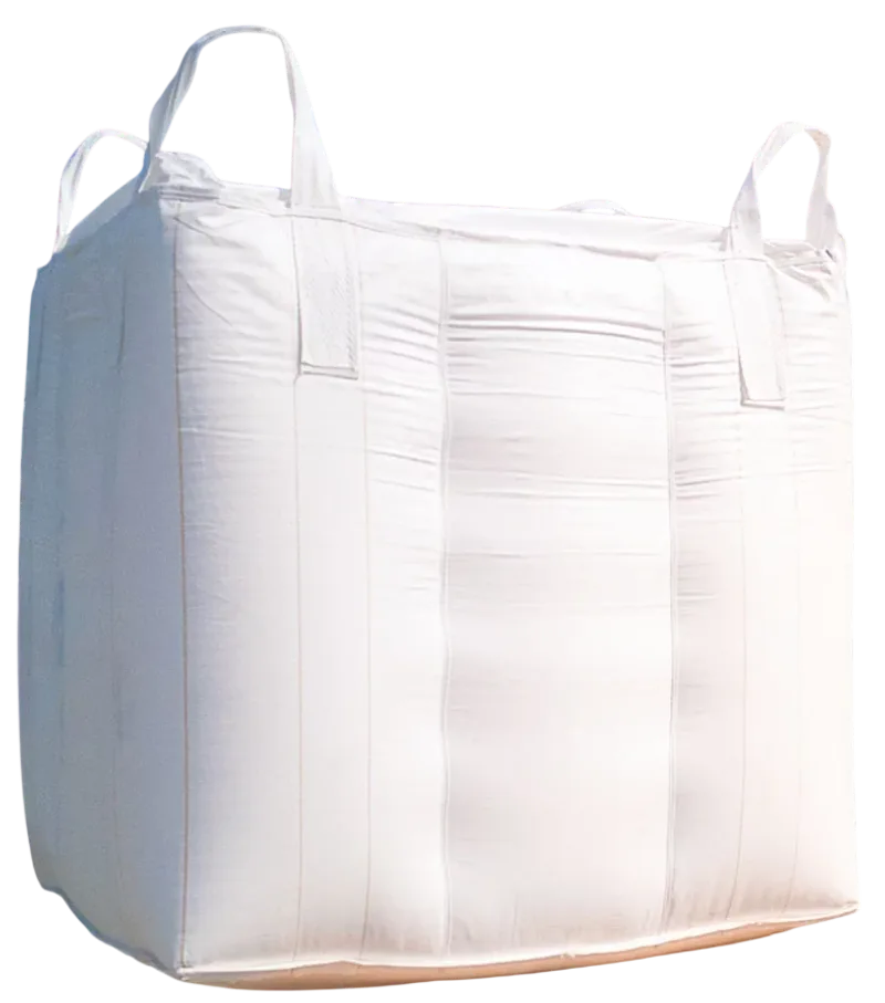Four-loop cross-cornered baffle bag