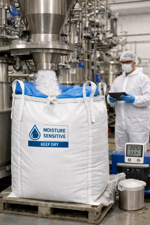 Customized FIBC bag for chemical material handling