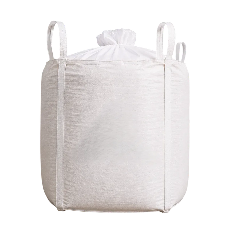 Full loop FIBC bag with blue lifting loops